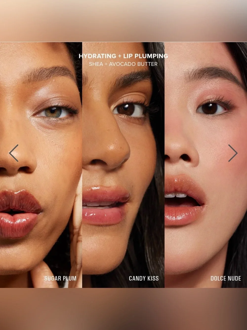 NUDESTIX Hydra Peptide Lip Butter Trio Set